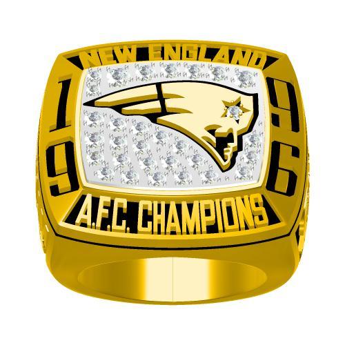 1996 New England Patriots American Football AFC Championship Ring
