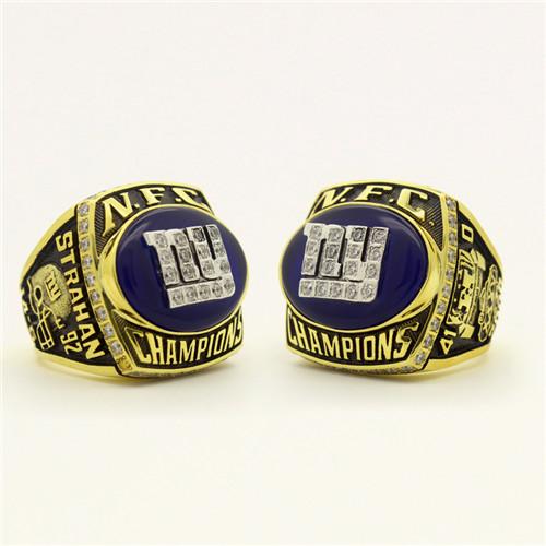 2000 New York Giants National Football NFC Championship Ring