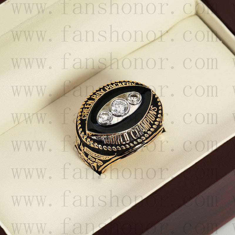 Customized Green Bay Packers NFL 1967 Super Bowl II Championship Ring