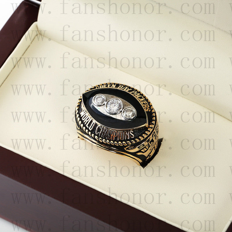 Customized Green Bay Packers NFL 1967 Super Bowl II Championship Ring