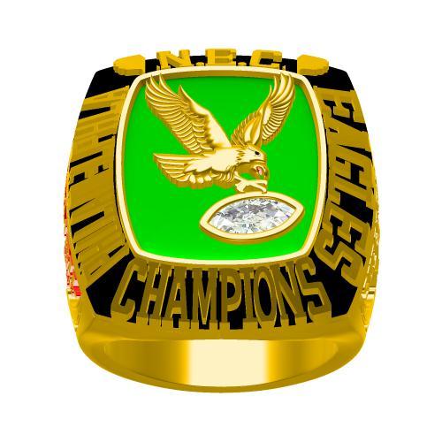 1980 Philadelphia Eagles National Football NFC Championship Ring