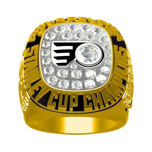 Custom 1975 Philadelphia Flyers NHL Stanley Cup Championship Ring