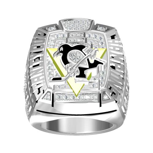 Custom 2009 Pittsburgh Penguins NHL Stanley Cup Championship Ring