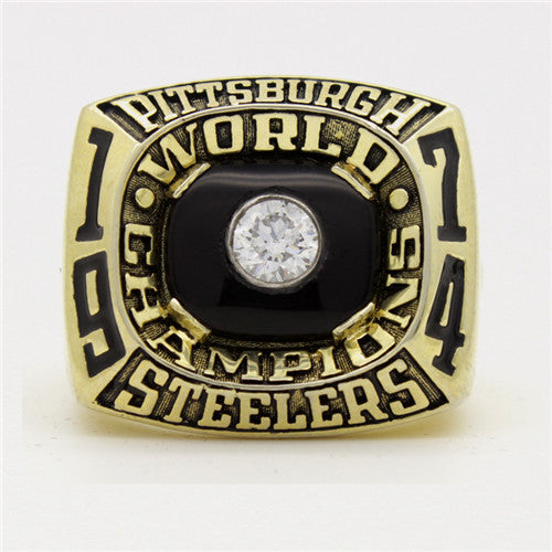 Custom Pittsburgh Steelers 1974 NFL Super Bowl IX Championship Ring