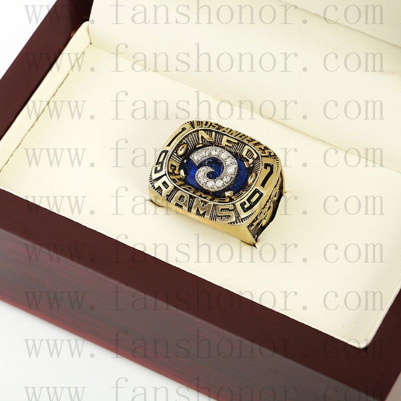 Customized NFC 1979 Los Angeles Rams National Football Championship Ring