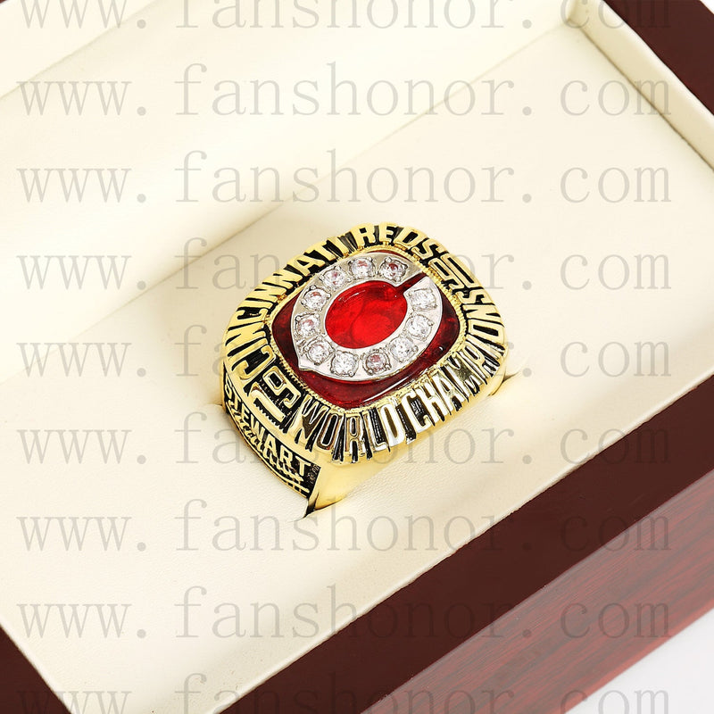 Customized MLB 1990 Cincinnati Reds World Series Championship Ring