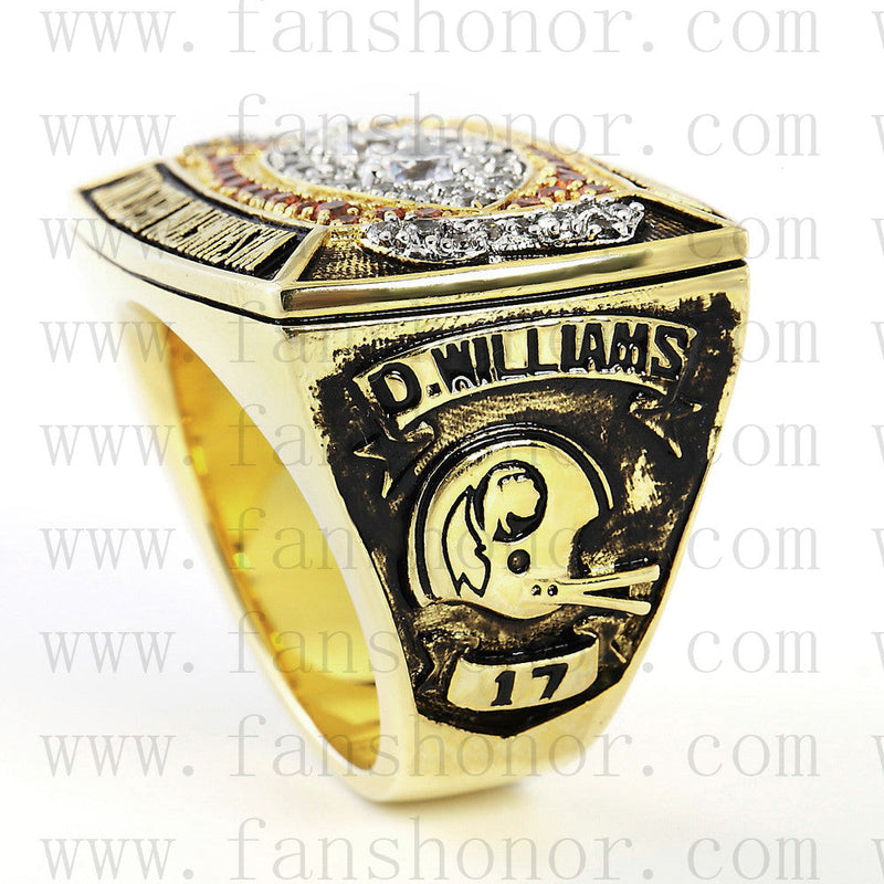 Customized Washington Redskins NFL 1987 Super Bowl XXII Championship Ring