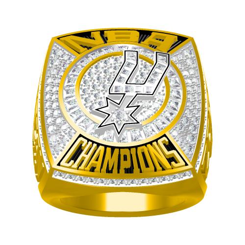 Custom 2007 San Antonio Spurs National NBA Basketball World Championship Ring