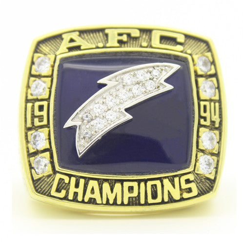 Custom 1994 San Diego Chargers American Football Championship Ring
