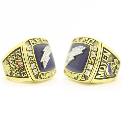 1994 San Diego Chargers American Football AFC Championship Ring