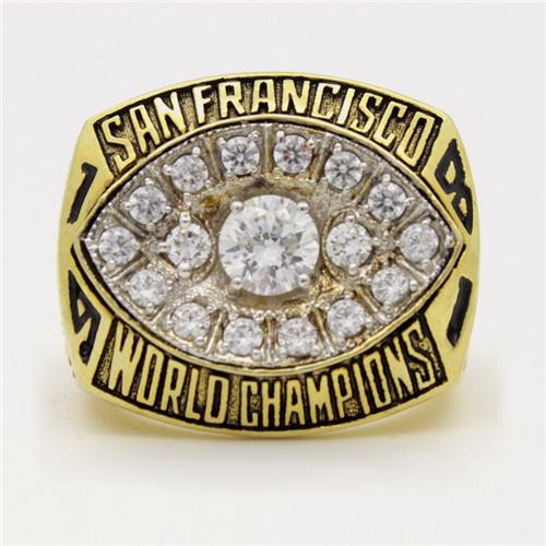 1981 San Francisco 49ers Super Bowl Championship Ring