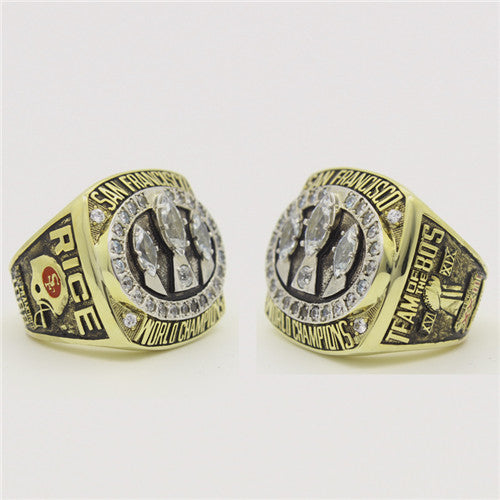 Custom San Francisco 49ers 1988 NFL Super Bowl XXIII Championship Ring
