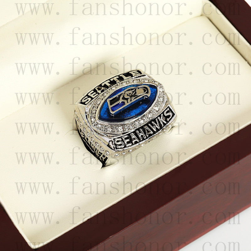 Customized NFC 2005 Seattle Seahawks National Football Championship Ring