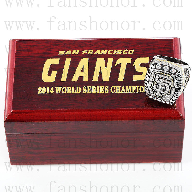 Customized MLB 2014 San Francisco Giants World Series Championship Ring