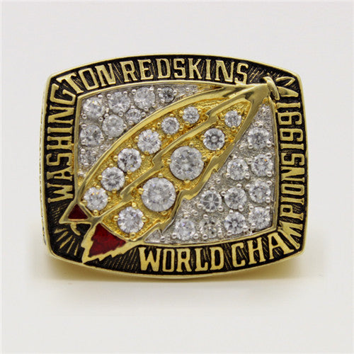 Custom Washington Redskins 1991 NFL Super Bowl XXVI Championship Ring