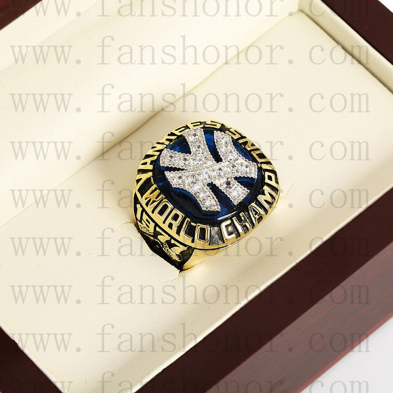 Customized MLB 1977 New York Yankees World Series Championship Ring