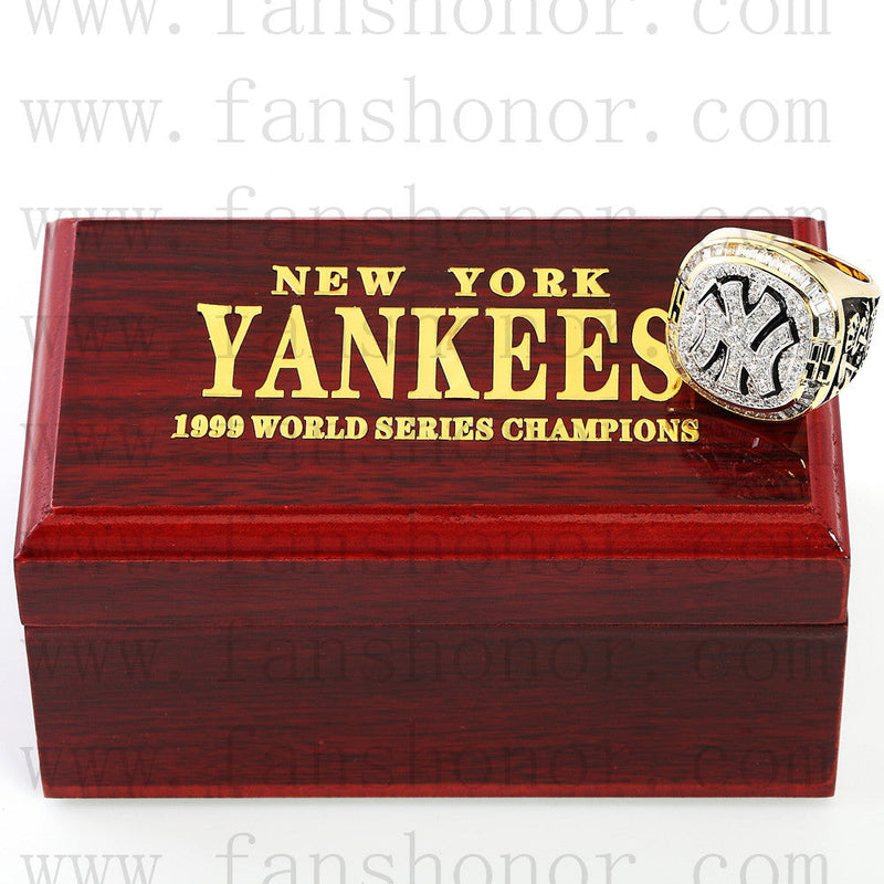 Customized MLB 1999 New York Yankees World Series Championship Ring